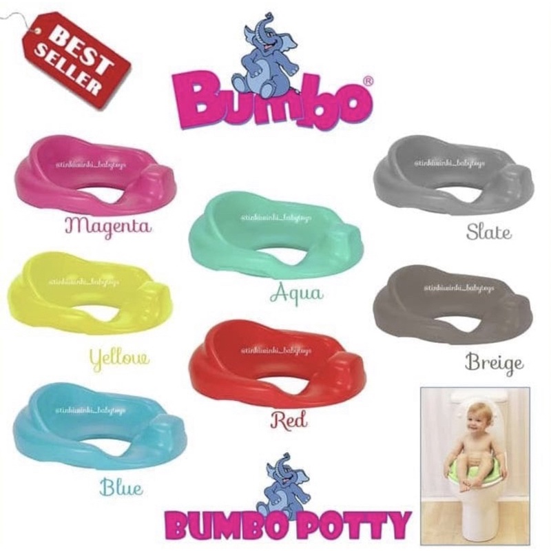 Bumbo Potty Toilet Trainer Seat - Slate