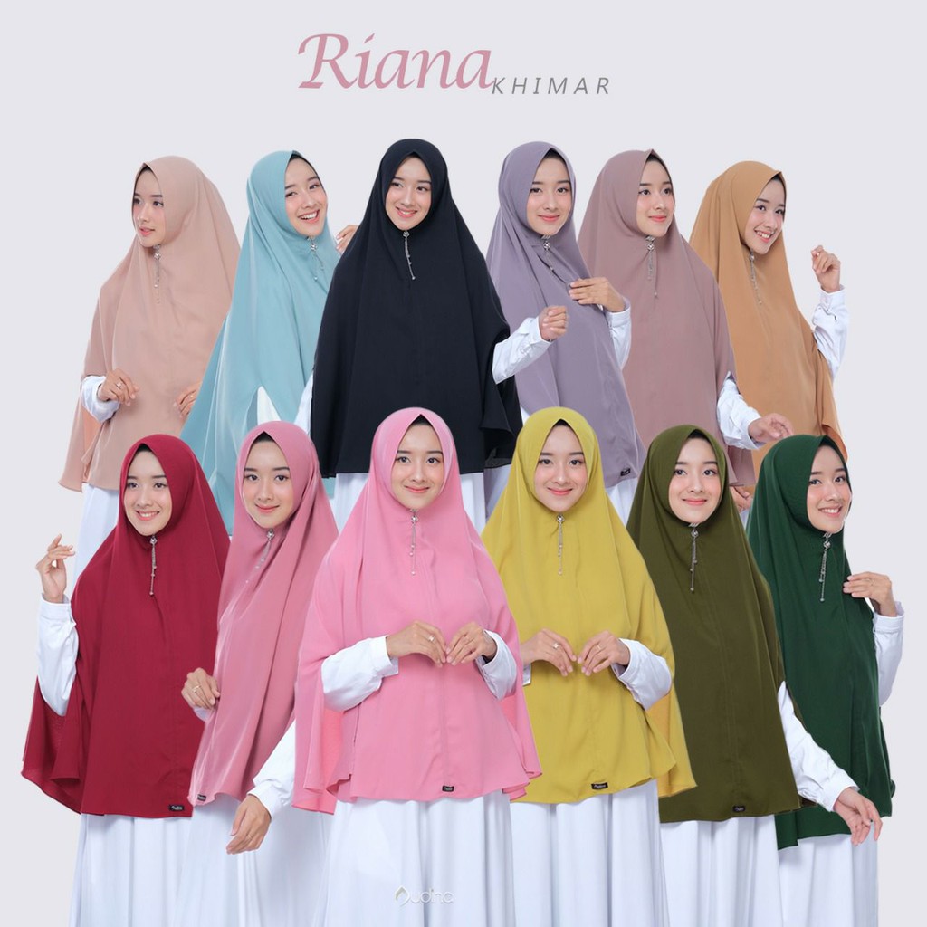 Audina - Riana Khimar/Hijab Ori *Best Seller*