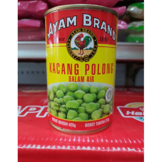 

Ayam Brand Processed peas in water 425 gr