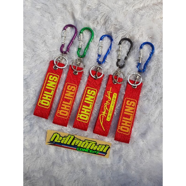 gantungan kunci keren / gantungan kunci motor / ohlins /gantungan kunci thailand