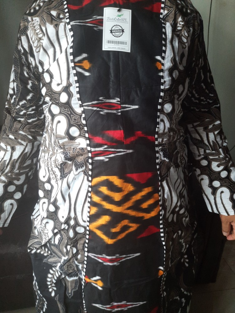 Grosir Dropshiper Gamis Batik Kombinasi Songket Abang Zigzag Gamis Cardy Xl 3l 4l 5l Ndoro Jowi