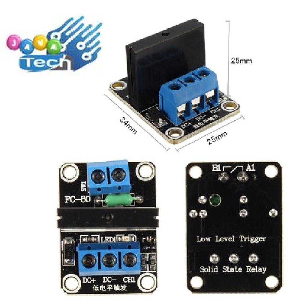 Solid State Relay 1ch 5V Low Level Trigger