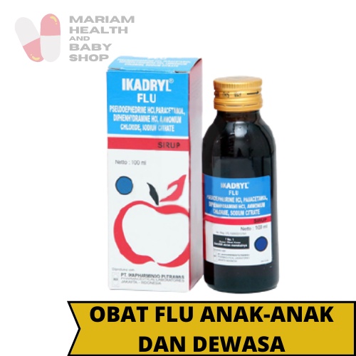 Ikadryl Flu Sirup 100 ml