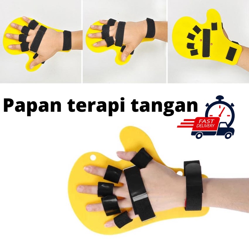 Termurah Alat Terapi Stroke Papan Telapak Tangan Jari Fisioterapi Hand Orthosis