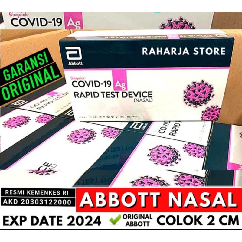 Abbott antigen abbott nasal