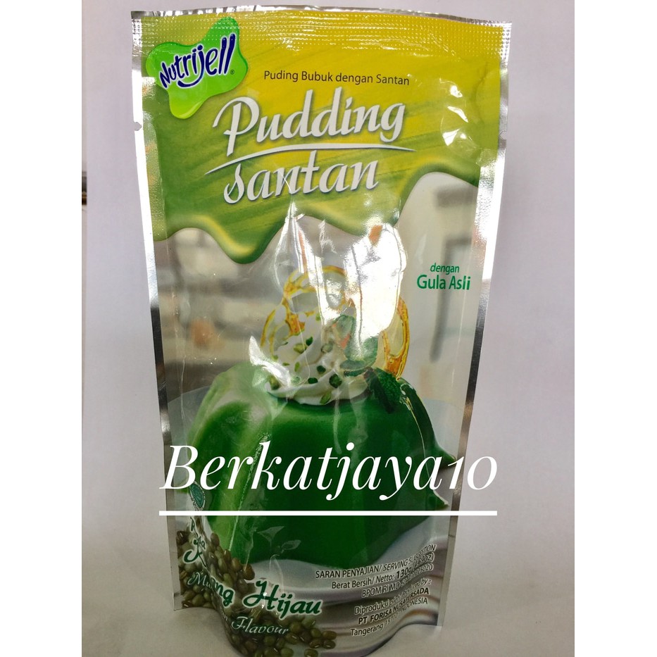 

Pudding Santan Nutrijell kacang hijau puding bubuk nutrijel 130gr ijo