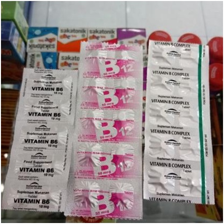 VITAMIN B6, VITAMIN B12, & VITAMIN B COMPLEX