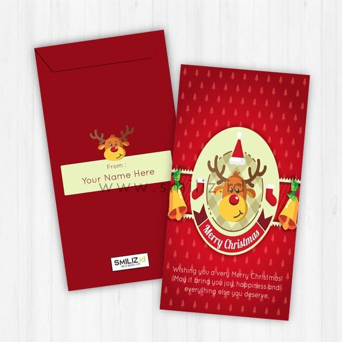 

Amplop Angpao Natal Santa Claus Lucu 2025