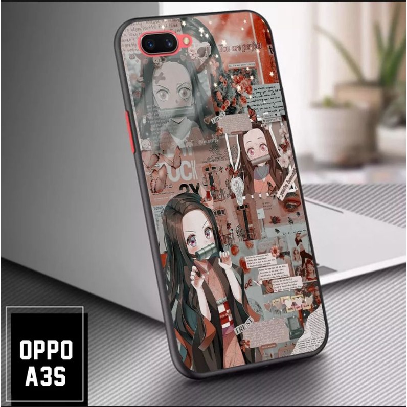 SHOWCASE CASE OPPO A3S/ REALME C1 DESIGN AESTHETIC ANIME SERIES