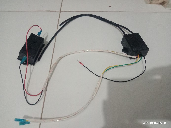 Pemantik Elektrik Dc 2 Out Quantum Pemantik Kompor Gas Akumulator