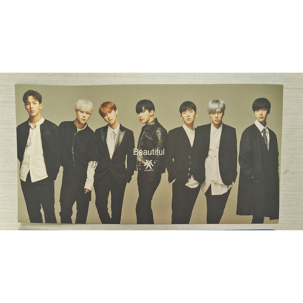 Monsta X Hero - Japan release Postcard