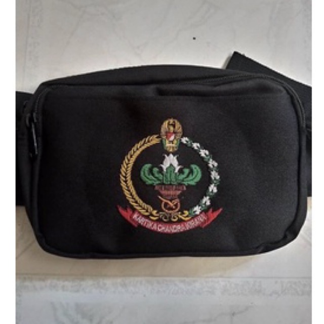 Tas pinggang logo persit