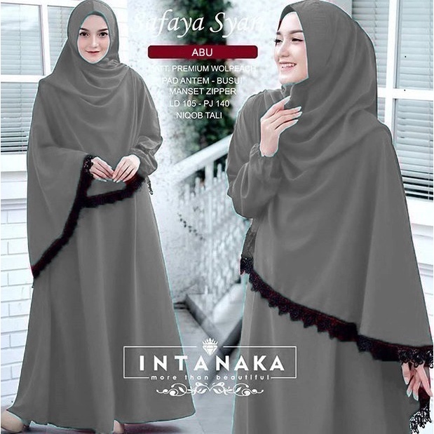 SAFAYA SYARI / Gamis Syari Set Khimar / Gamis Syari Jumbo / Gamis Syari Set Hijab+Cadar / Others