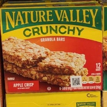 

nature valley apple crisp