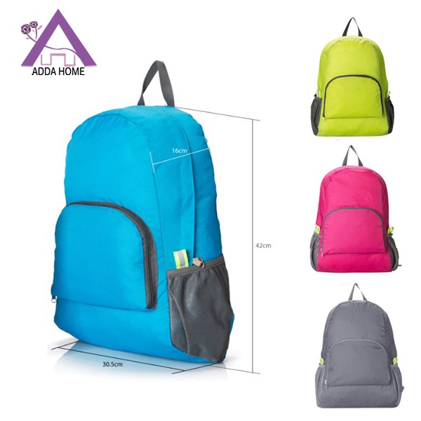 Adda Home - Tas Panggung Lipat / Tas Travel Backpack Hiking Kuliah Pria Wanita