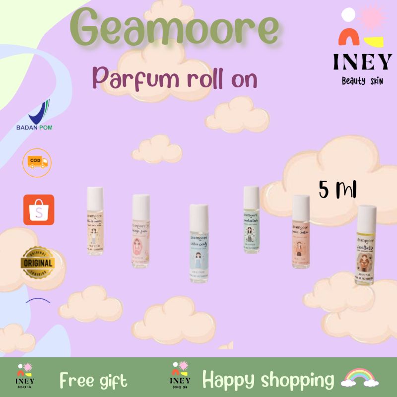 ( ROLL ON )GEAMOORE ADDICTED SERIES PARFUME TERBARU ADDICTED SCENT EDITION GEAMOORE ID-1