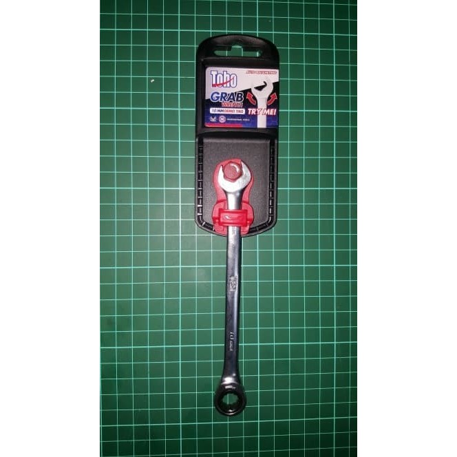 JJ-4136 Kunci Ring Pas Rachet 10 mm TOHO TAIWAN