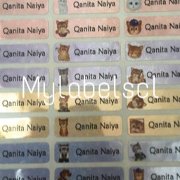 

Stiker Label Nama Name Sticker Kucing Cat Kitty Kitten Waterproof Anti Air