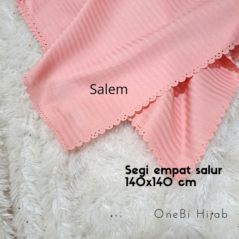 Segiempat Voal Syari 140x140 Cm Segi Empat Salur Miracle