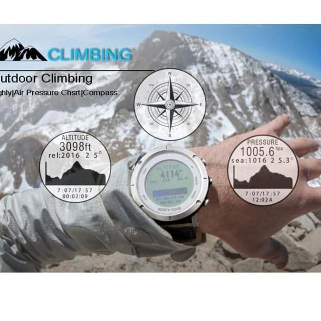 VTK JAM TANGAN PREMIUM - North Edge Range 2 Digital Smart Watch ✲ °