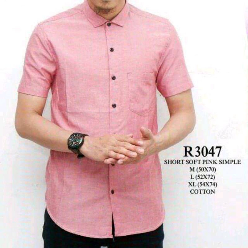 TURUN HARGA Kemeja Pria BOYI TOP MAN Lengan Panjang Pendek Casual Polos Formal Kerja