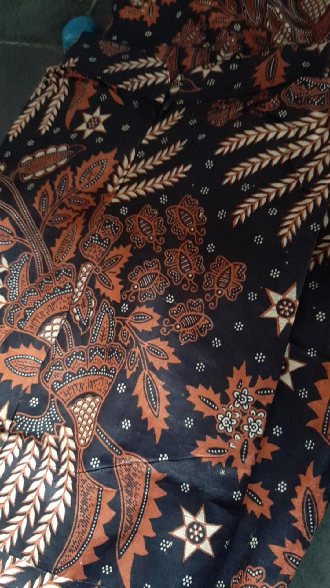 Ms Gamis Batik Sriwedari Maxi Bumil/busui Katun Sogan Allsize & Jumbo