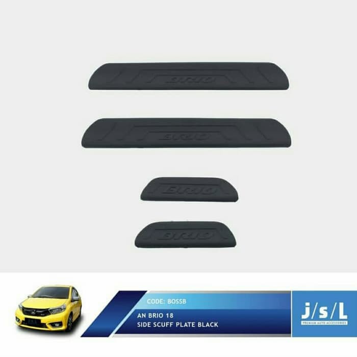 Sillplate sill plate samping all new Brio 2018 hitam