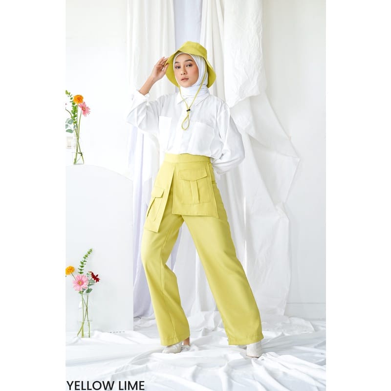 BEFAST - ZEC OOTD Celana Panjang AIJIE / ⭐️PREMIUM SAKURA⭐️ Bess Palazo Pocket Pants / Celana panjang Kasual / Celana Panjang Wanita Kekiniaan / Trendy / Celana Panjang Banyak Warna / Celan Ada Kanting Di Depan / Terbaru 2022 / OOTD Wanita Remaja Hangout