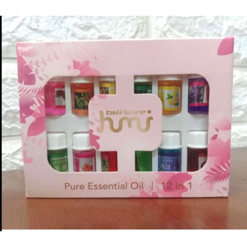 Essentials Oils  Minyak Aromatherapy Diffuser-12 pcs 3 ml