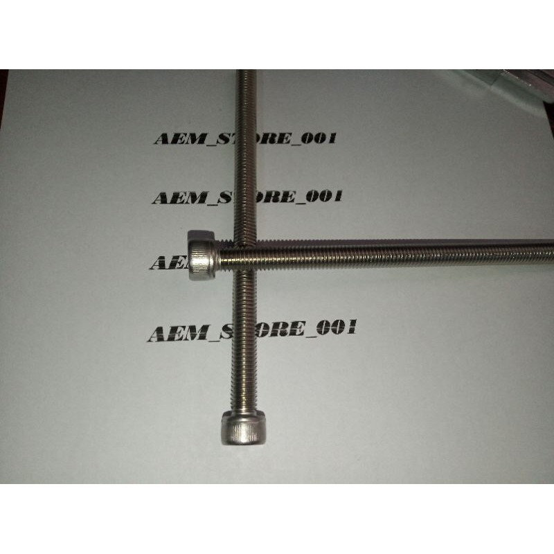 baut L M8 x 130 (13cm) stainless 304 THE A2-70