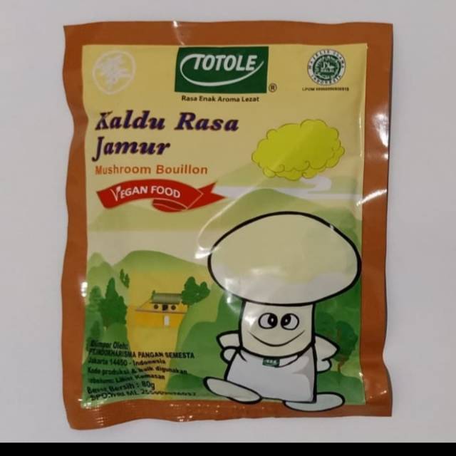 

Totole kaldu jamur 80gr