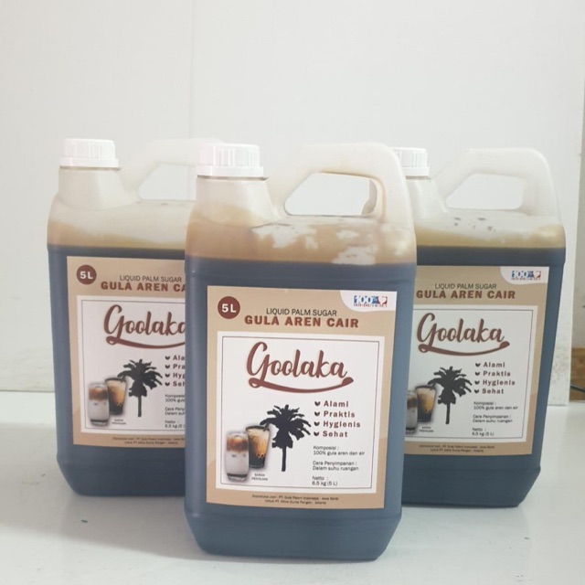 

GOOLAKA Gula aren cair murni 5 liter ready