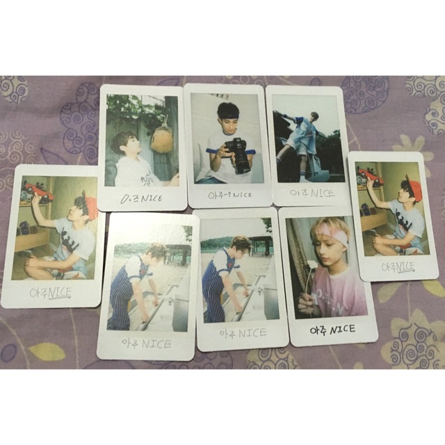 SEVENTEEN PHOTOCARD / BIG POLAROID FROM ALBUM AJU NICE