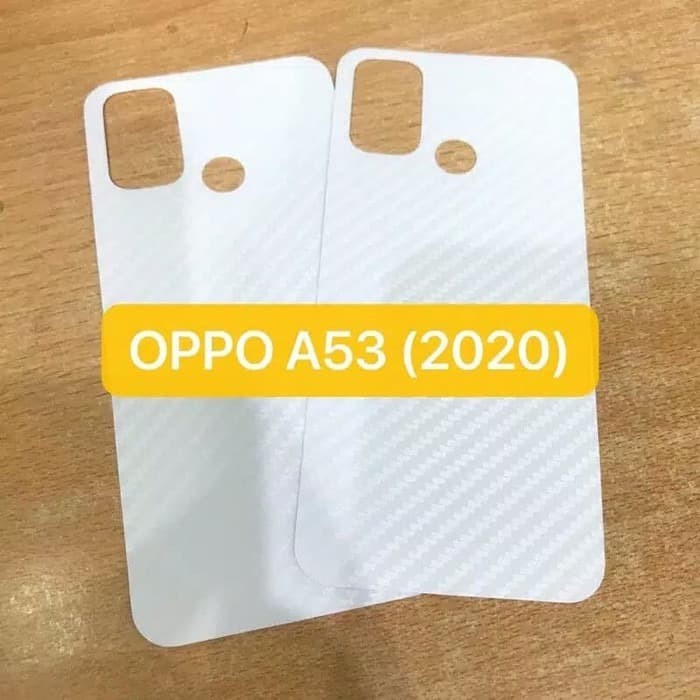 Skin Carbon OPPO A53  / OPPO A33 (2020)- Back Skin Handphone Protector