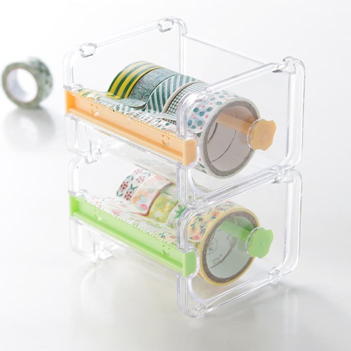 

Papan Tulis Gambar - Lyra Sketch Book - Kiky Sketch Book Clear Case Masking Tape Dispenser / Tempat