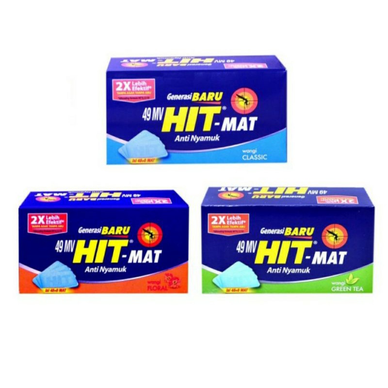 Hit mat elektrik refill isi 48+6 pcs/obat anti nyamuk elektrik/ Refill Hit alat ekonomis N8 Hit Mouse