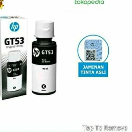 ✦ Tinta HP GT53 Black Original Ink Tank 115,INk Tank 310,Ink Tank 415 - Hitam ☂
