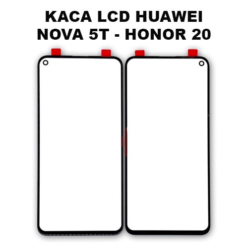 KACA LCD TOUCHSCREEN HUAWEI NOVA 5T - HONOR 20 - PLUS OCA