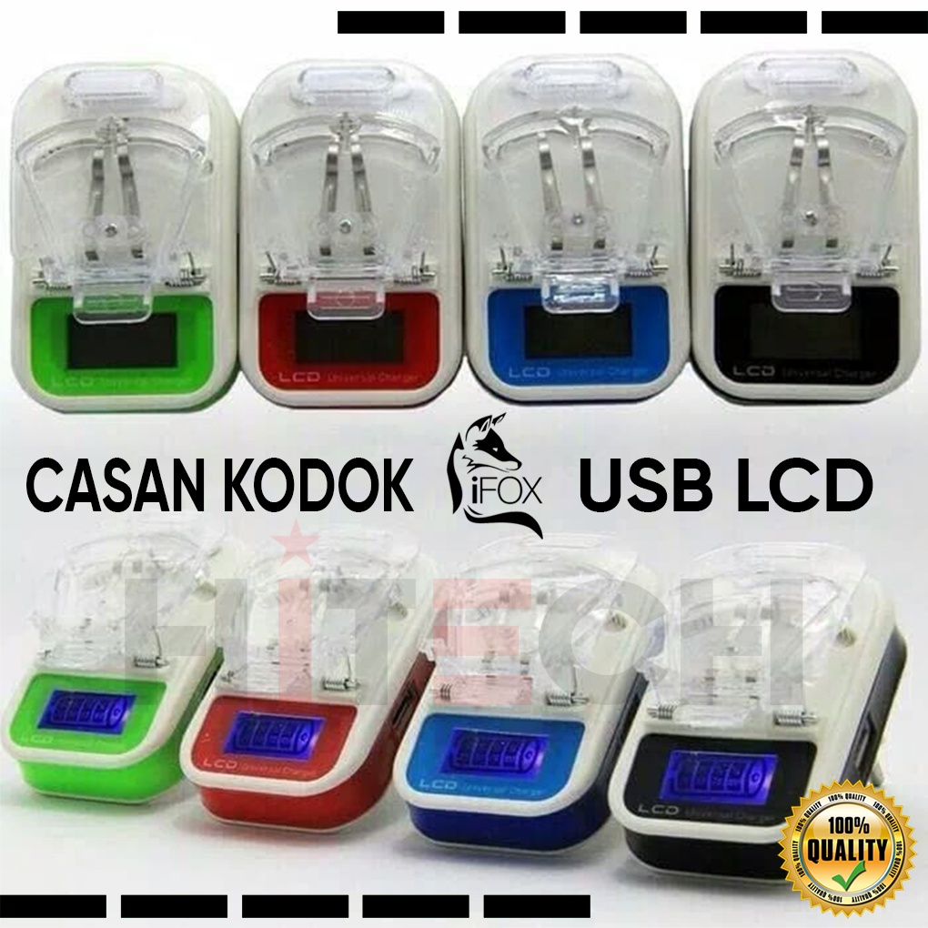 Charger Kodok / Dekstop LCD /  Destop Desktop LCD Universal Charger