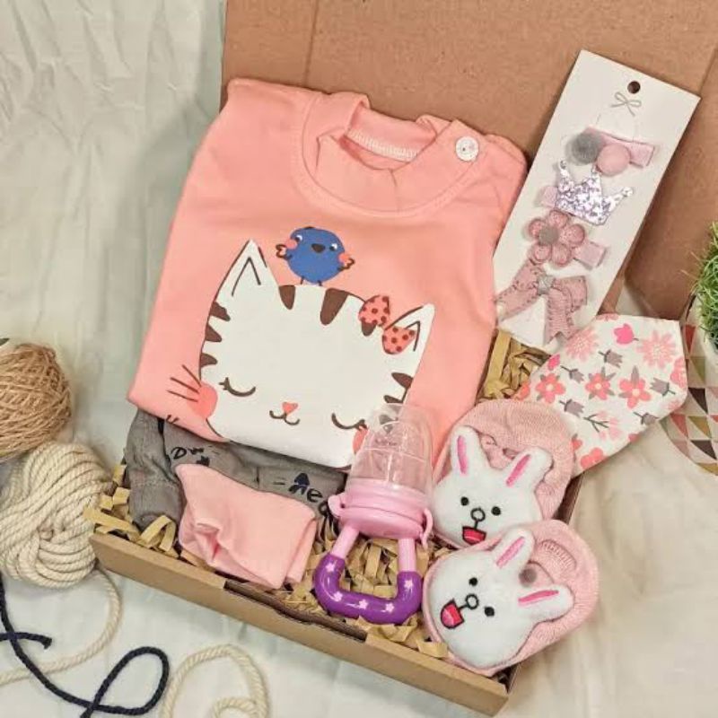 HAMPERS TERMURAH BAYI BARU LAHIR (NEW BORN) ANAK LAKI-LAKI DAN PEREMPUAN EKSLUSIF UNIK GIFT BOX