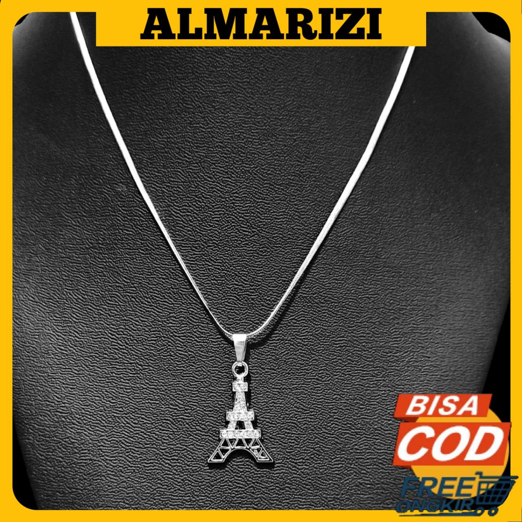 COD - KALUNG LIONTIN TERBARU ANTI KARAT DAN TIDAK LUNTUR WANITA/PRIA