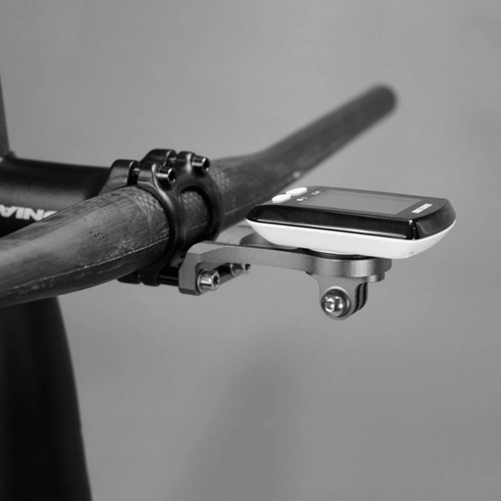 Rebuy Bike Computer Mount Bicycle Untuk Garmin Bryton Cateye GoPro Light Aluminium Alloy Extension Bracket