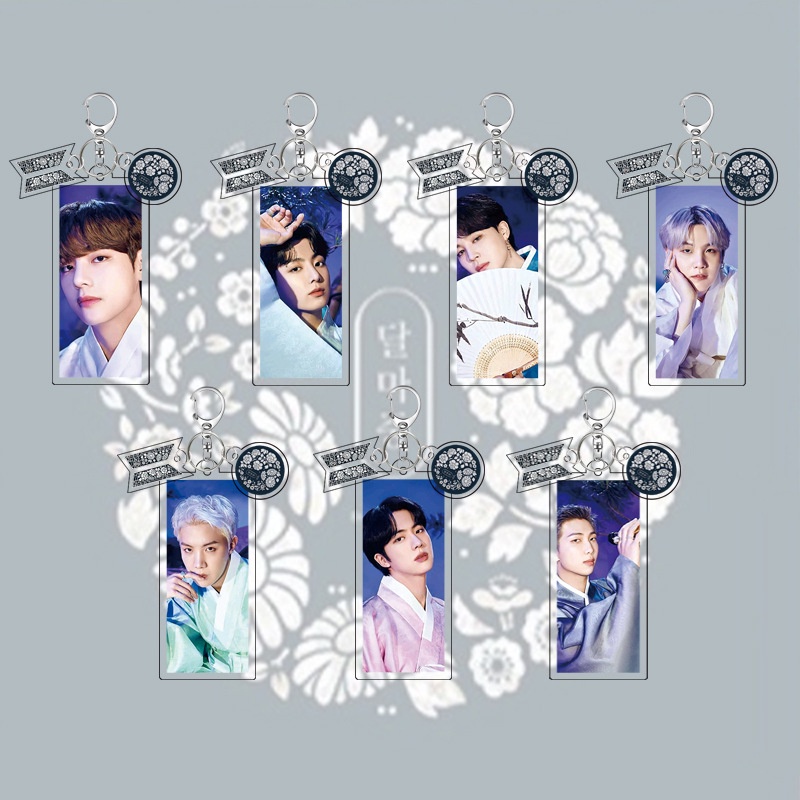 Gantungan Kunci Desain Kpop BTS DALMAJUNG ARMY Bahan Akrilik