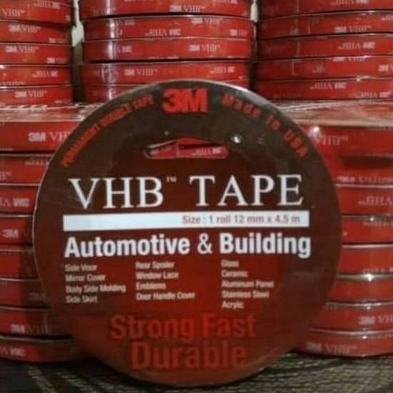 

ル Original 3M Double Tape VHB 12mm Super Kuat Super Lengket Tahan Lama Terbaru