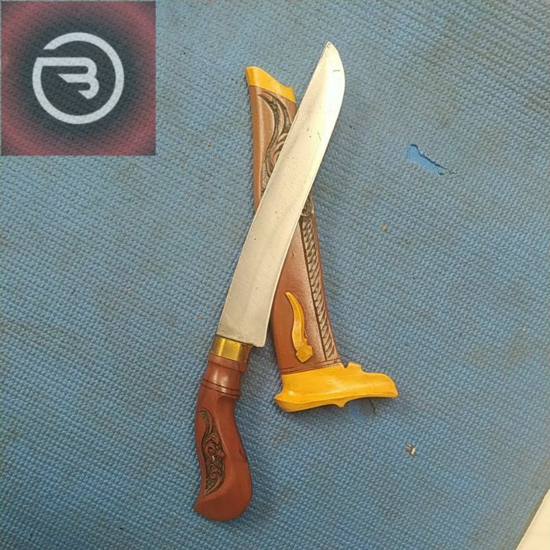 Pisau Dapur Baja Per Ukir Super