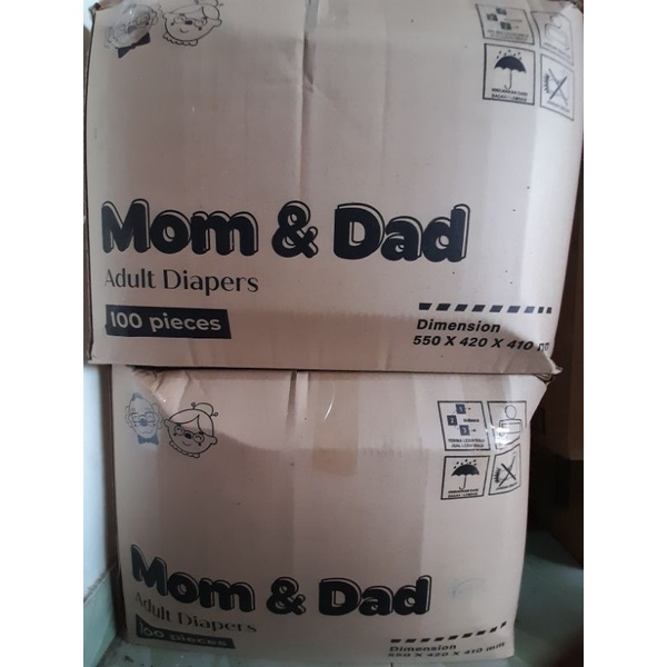TERMURAH!!!! POPOK DEWASA TIPE PEREKAT ukuran M L dan XL isi 10pcs