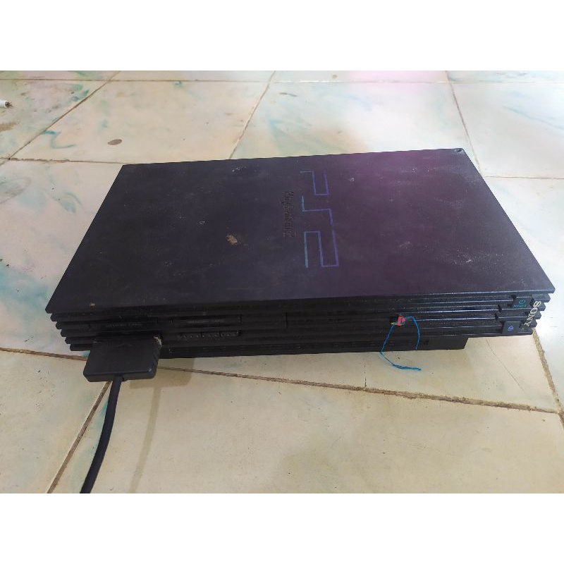 ps2 fat seri 3xxx mesin + kabel saja