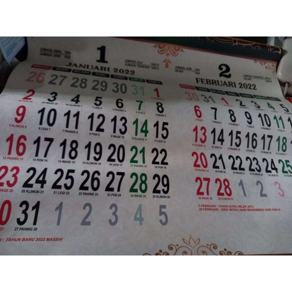 

KALENDER DINDING 2022 GRATIS UNTUK PELANGGAN SETIA