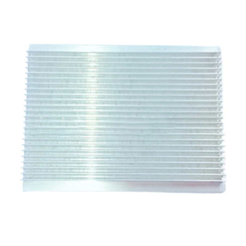 Bt LED Modul Heat Sink Multimedia Peralatan Aluminium Heat Sink CPU Pendingin Sirip 10x1.1x11.6cm/3.94x0.43x4.57inch Tahan Lama