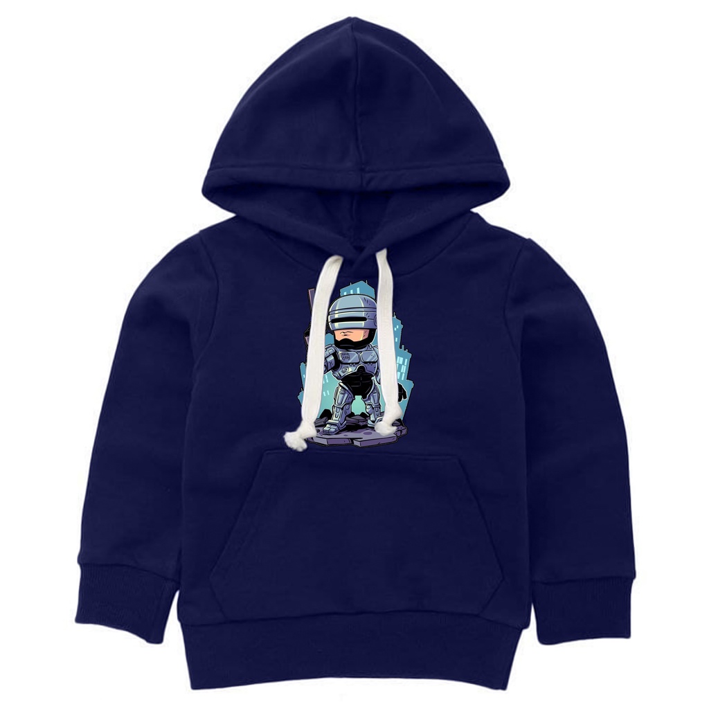 Jaket sweater hoodie anak laki - laki usia 2 3 4 5 6 7 8 19 10 tahun / switer  anak laki laki perempuan karakter hero ROBOCOPS / GROSIR TERMURAH BISA COD